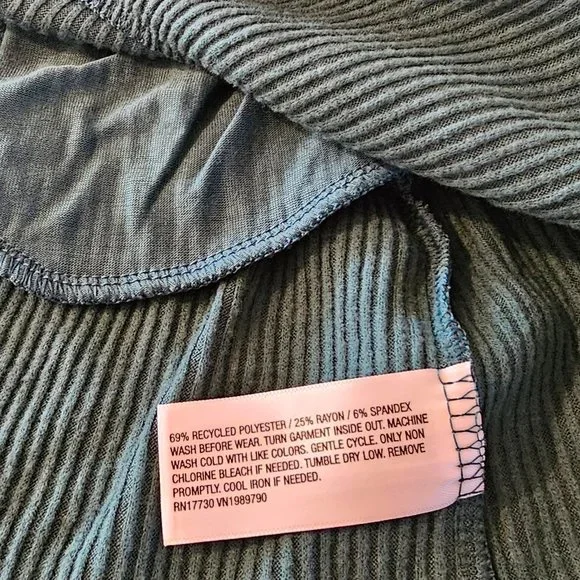 Cat & Jack - Girls' Long Sleeve Cozy Dress - Forest Green - Picture 4 of 7